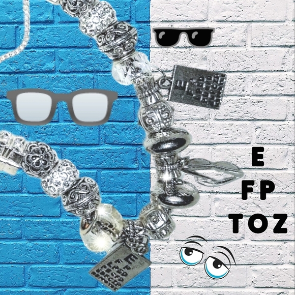 Optical Theme Beaded Bracelet - Picture 9 of 10